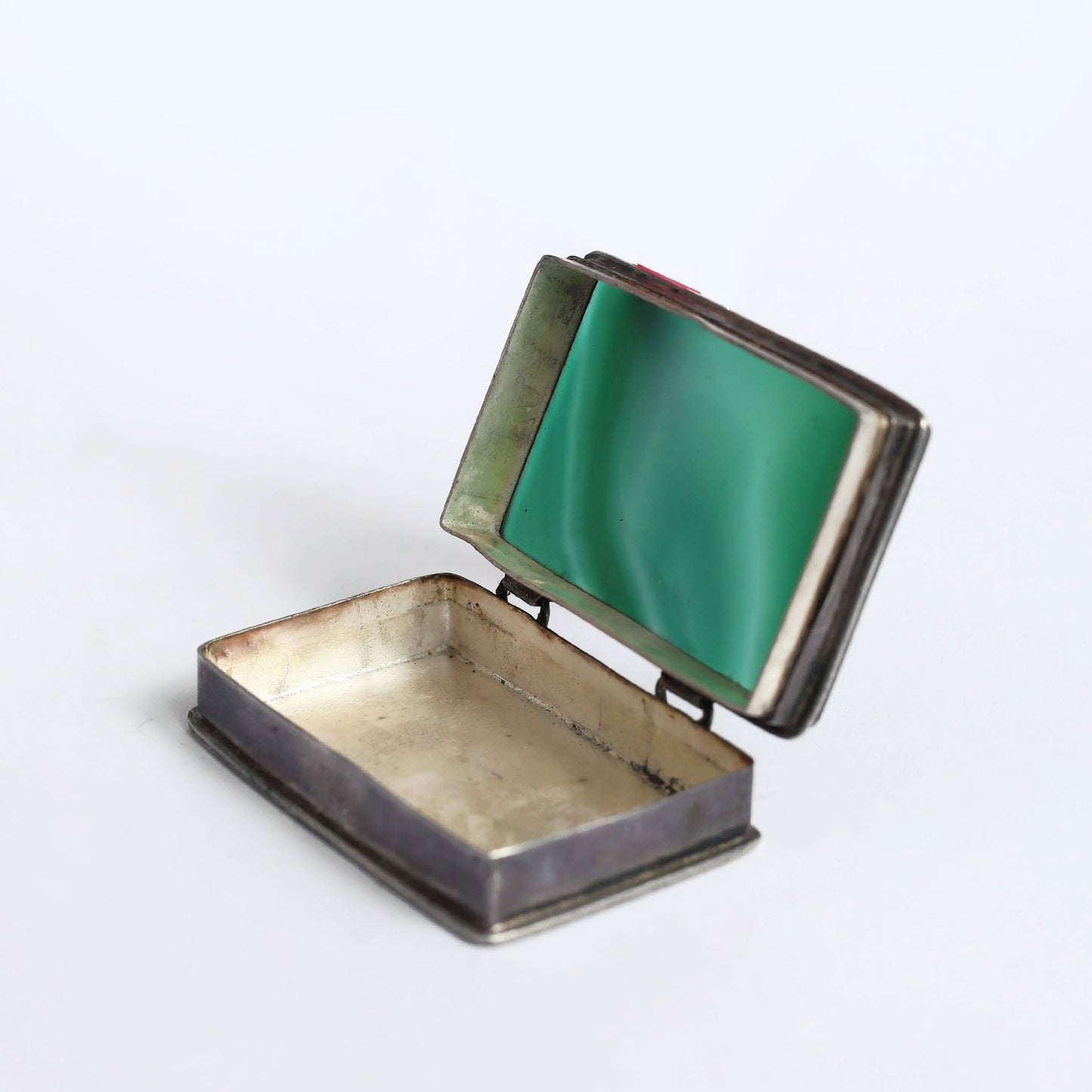 Green&silver Tobacco Box