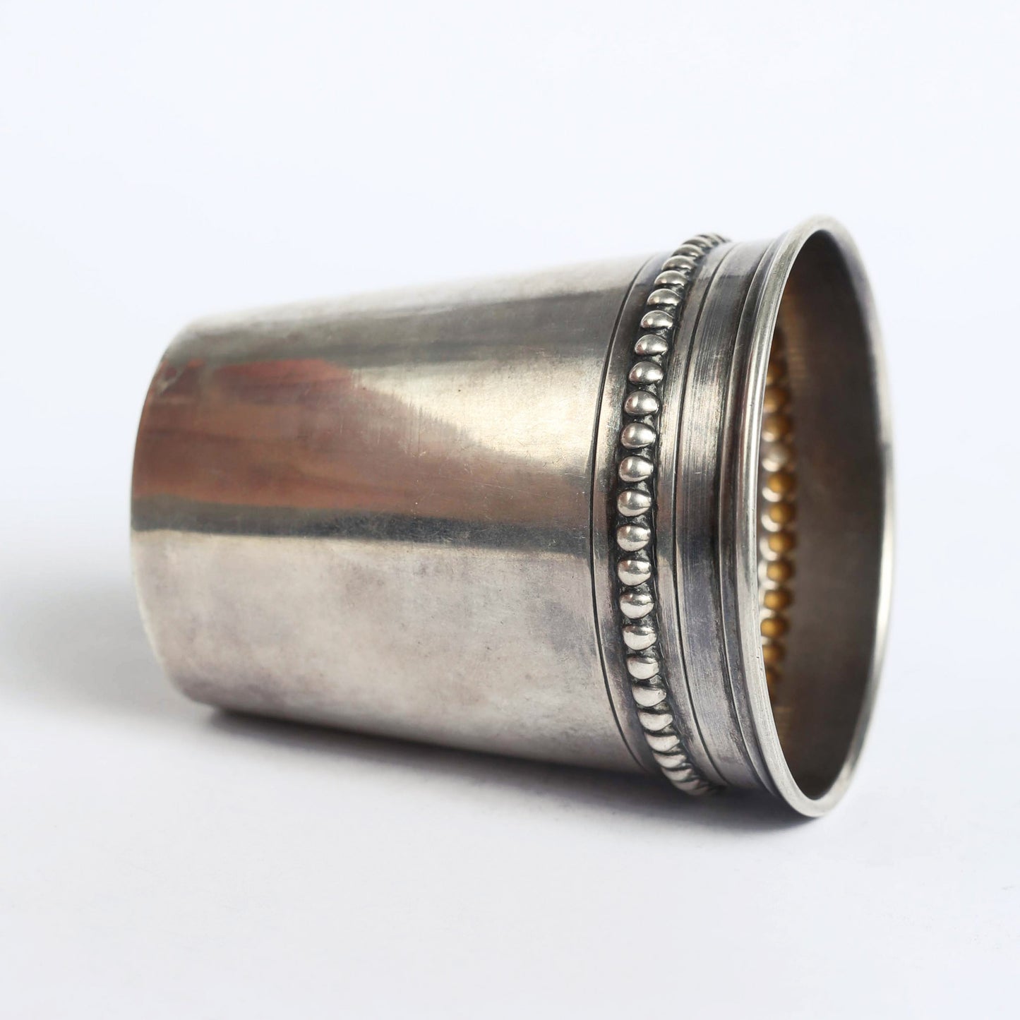 Silver Round Kiddush Cup