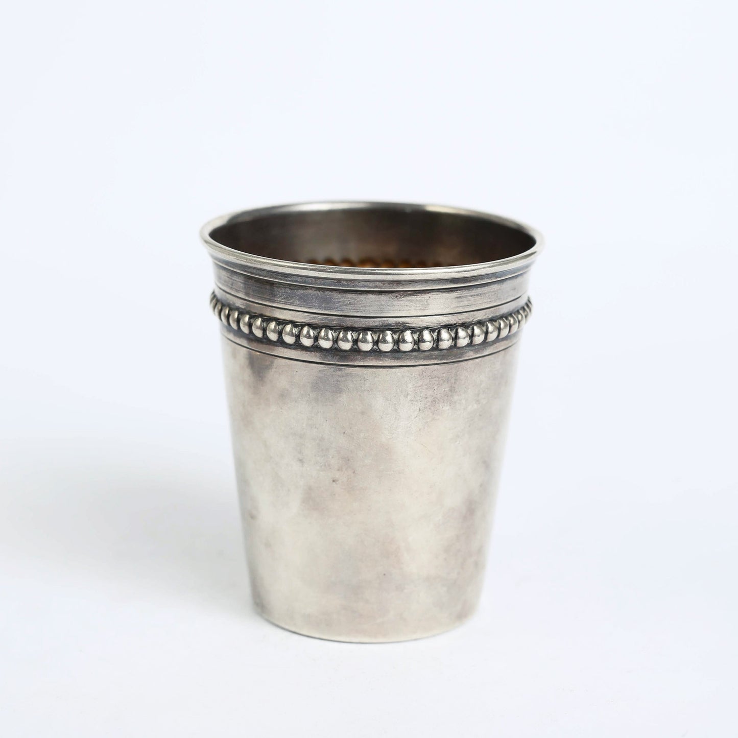 Silver Round Kiddush Cup