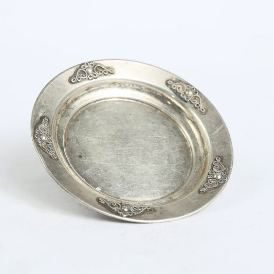 Silver Round Kiddush Cup