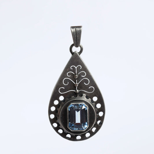 Israeli Topaz Pendant