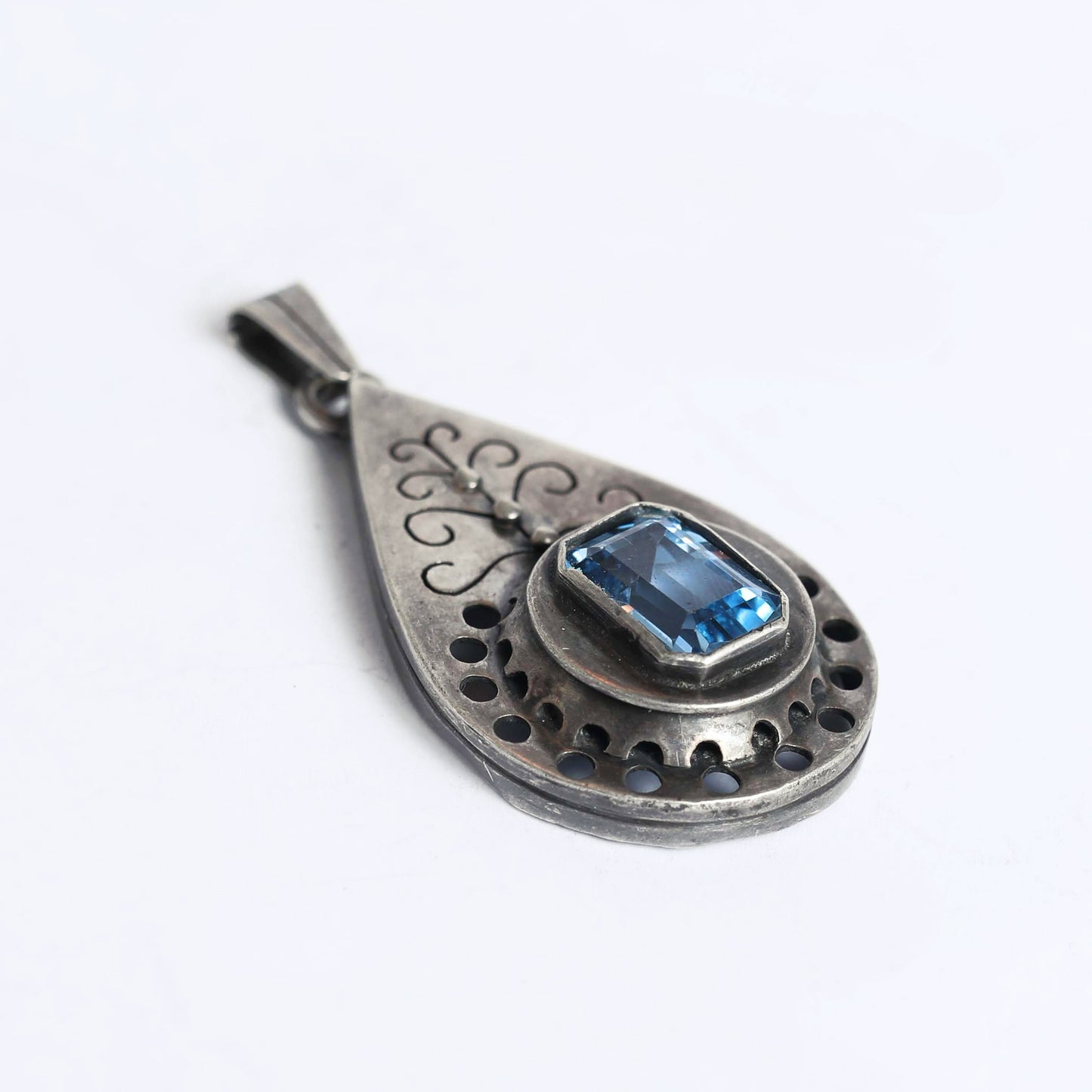 Israeli Topaz Pendant