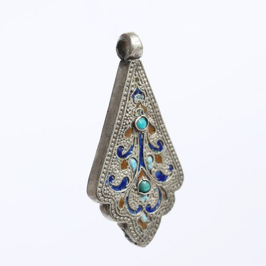 Tribal Silver Pendant