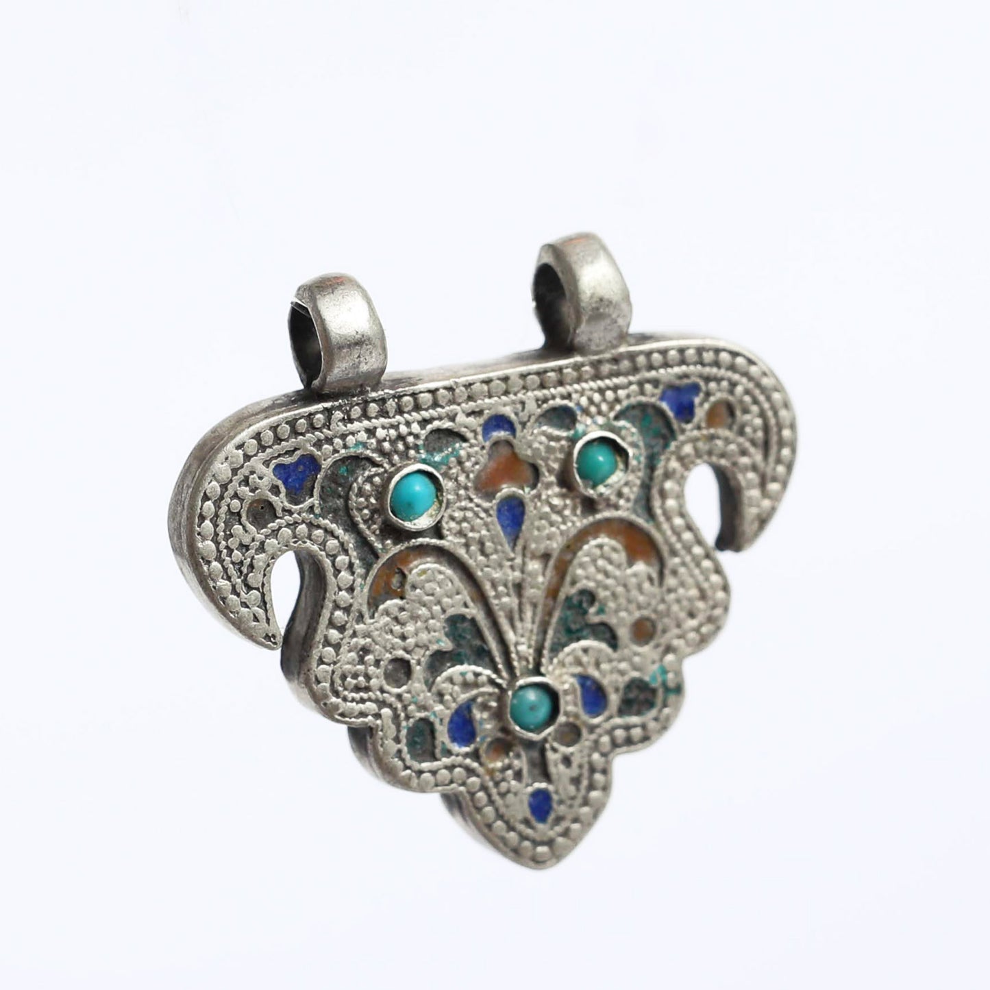 Tribal Lapis Pendant