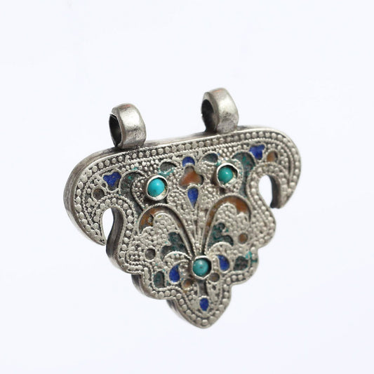 Tribal Lapis Pendant