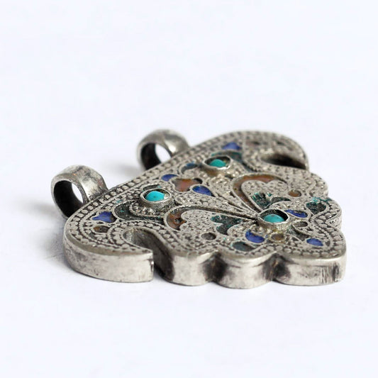 Tribal Lapis Pendant