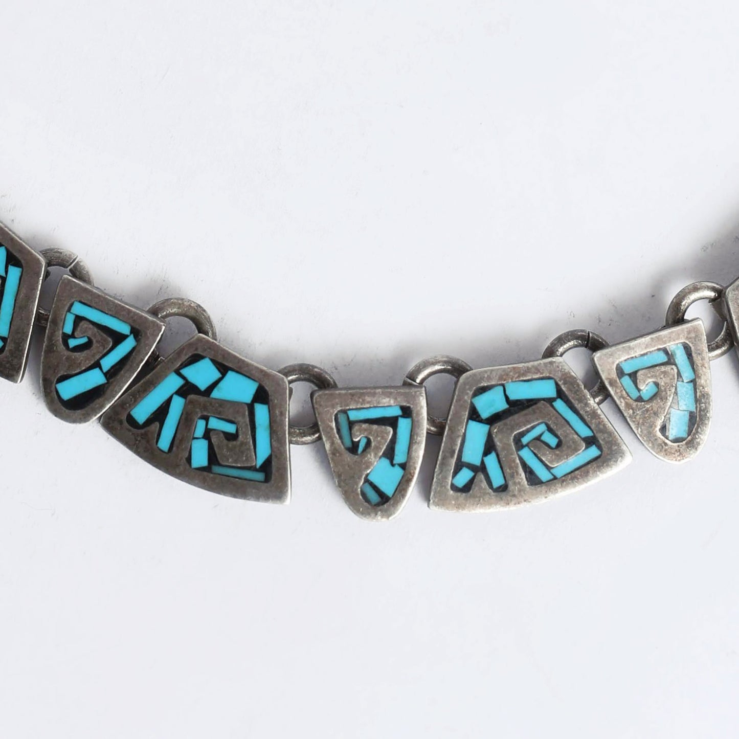 Mexican Turquoise Collar Necklace