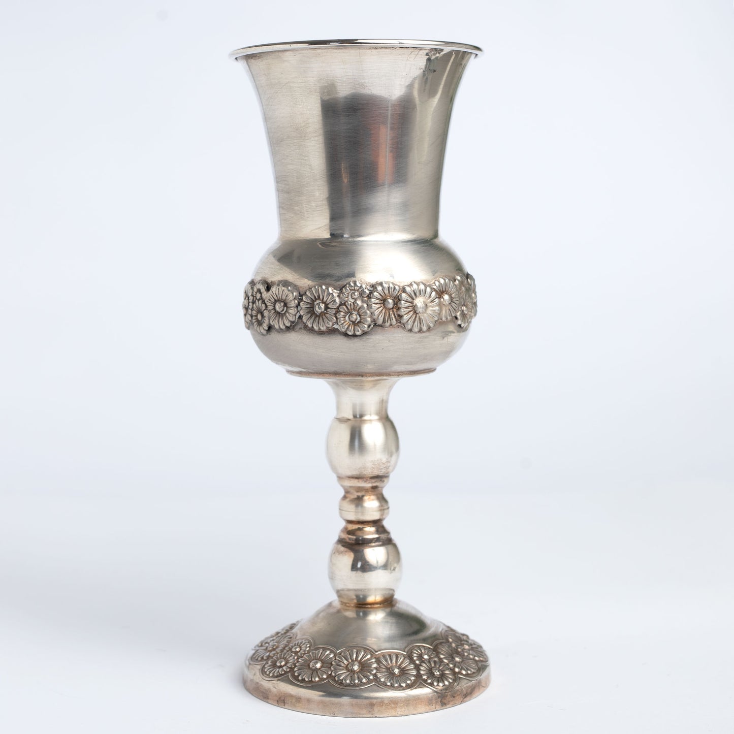 A huge kiddish cup made from silver 925