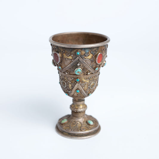 antique Turkmen Wedding Glasses